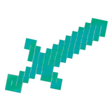 20 1/4" Minecraft Diamond Sword Costume Accessory