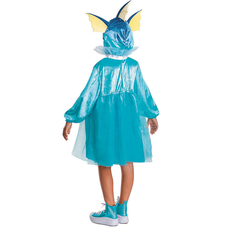 Kids Pokmon Vaporeon Hooded Dress Costume
