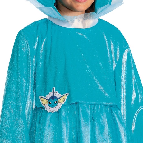 Kids Pokmon Vaporeon Hooded Dress Costume