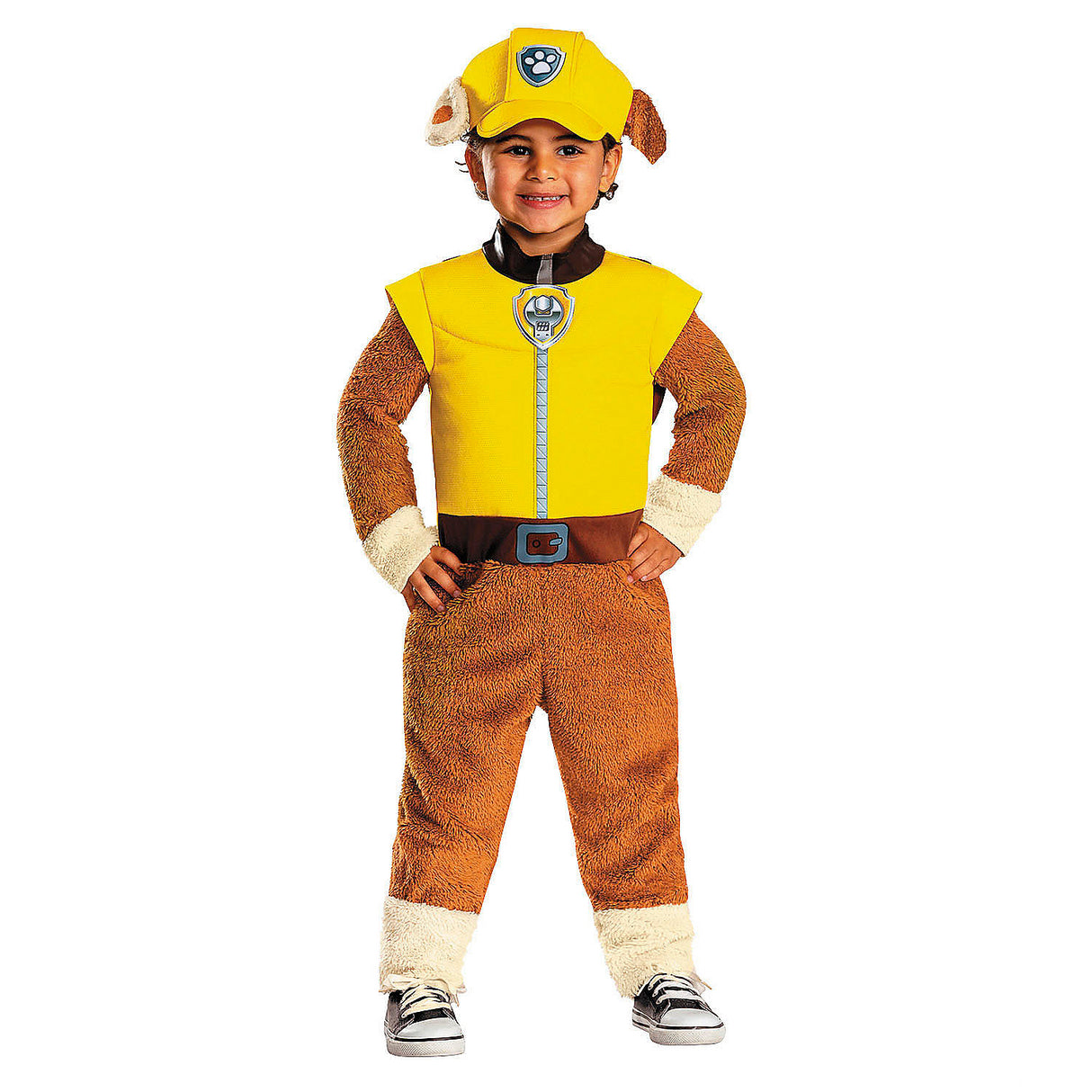 Deluxe Toddler Paw Patrol Rubble Costume for Halloween Parties and Dress Up Adventures