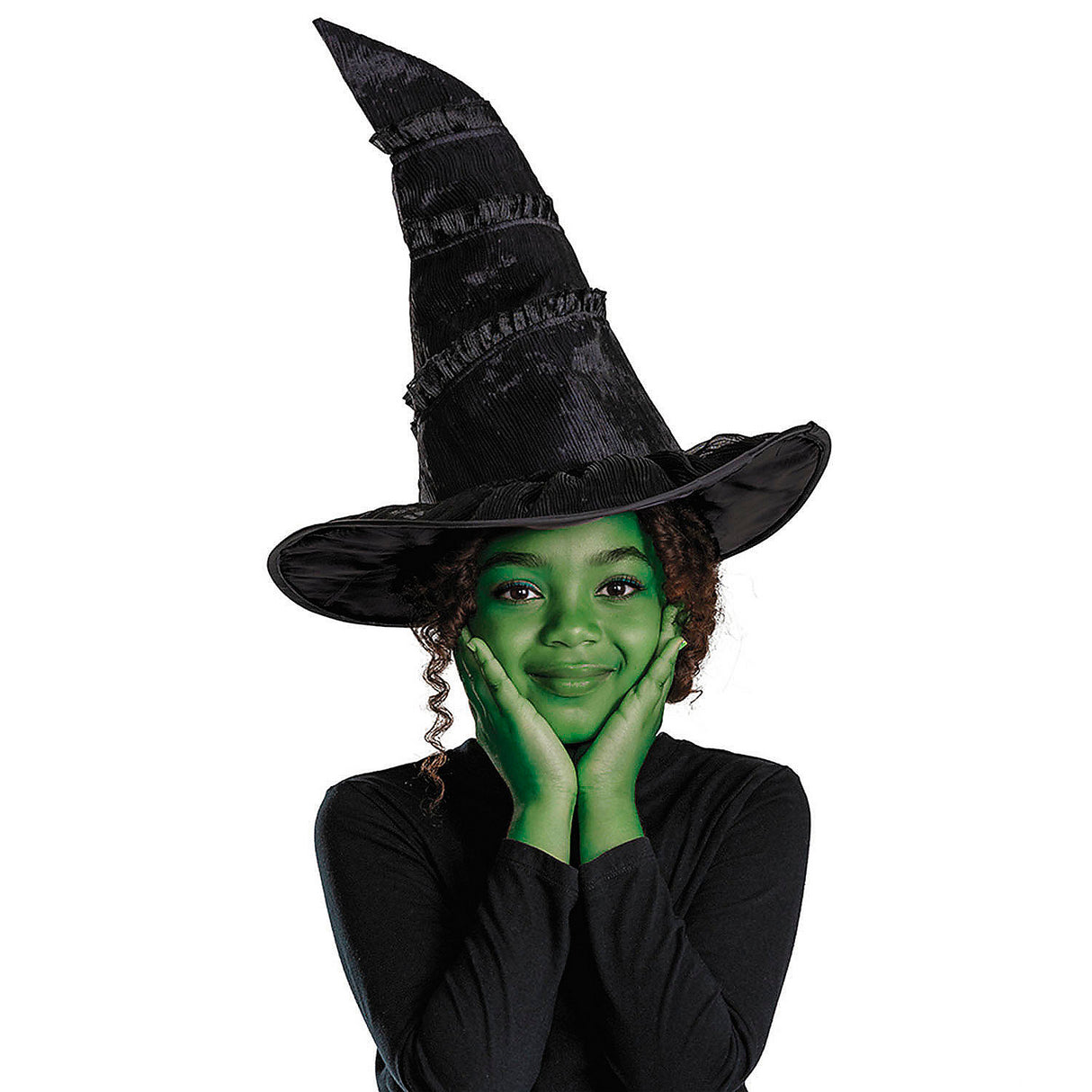 Wicked Elphaba Hat Costume Accessory for Halloween Parties and Themed Events
