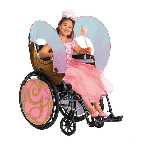 Kids Adaptive Wicked Glinda Pink Dress Costume