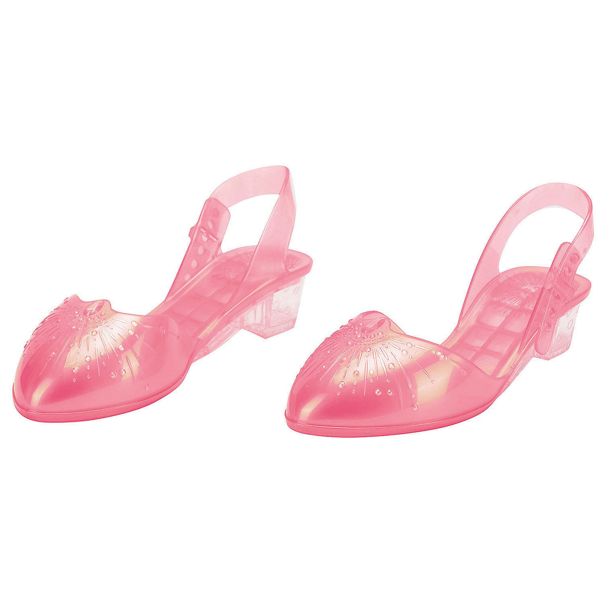Kids Wicked Glinda Jelly Shoes Costume Accessory for Halloween Parties and Theatrical Performances