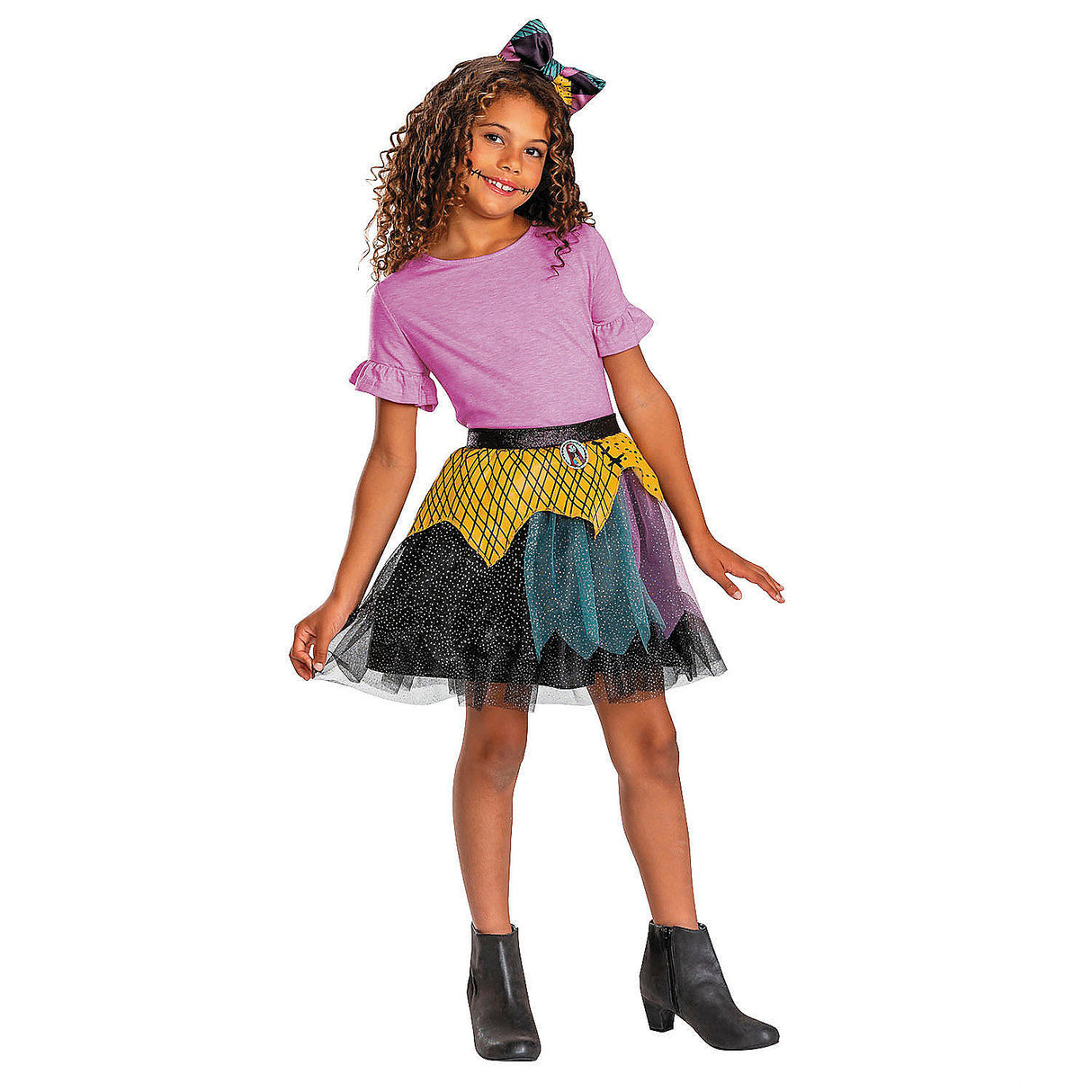 Tween The Nightmare Before Christmas Sally Tutu Costume Kit for Halloween School Events and Trick or Treating