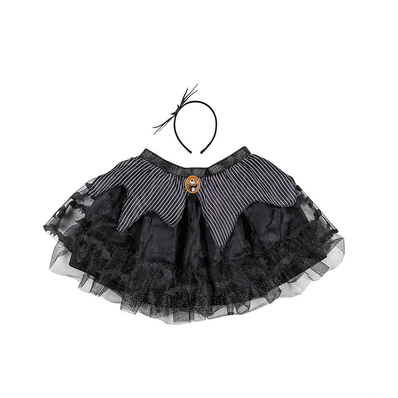 Tween The Nightmare Before Christmas Jack Skellington Tutu Costume Kit - One Size