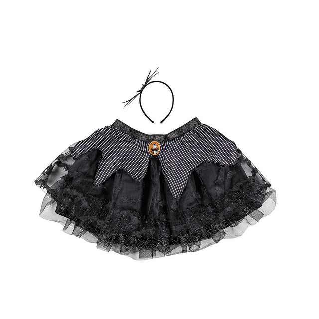 Tween The Nightmare Before Christmas Jack Skellington Tutu Costume Kit - One Size