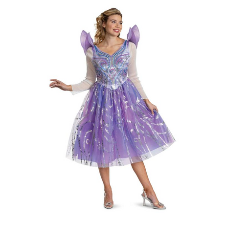 Adults Deluxe Wicked: For Good Glinda Dress Costume