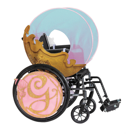 Kids Adaptive Wicked Glinda Wheelchair Cover Costume Accessory