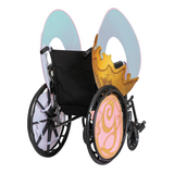 Kids Adaptive Wicked Glinda Wheelchair Cover Costume Accessory