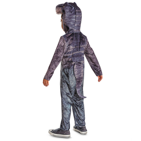 Kids Classic Jurassic World Rebirth T-Rex Hooded Jumpsuit Costume