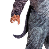 Kids Classic Jurassic World Rebirth T-Rex Hooded Jumpsuit Costume