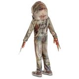 Kids Classic Jurassic World Rebirth Distortus Rex Hooded Jumpsuit Costume