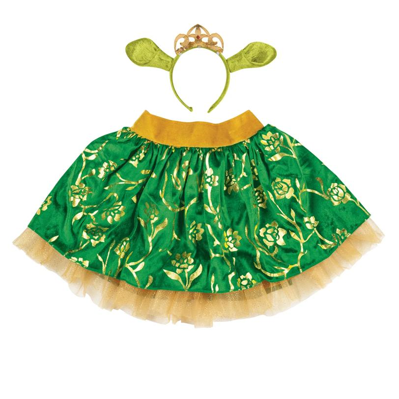 Kids Shrek Fiona Headband & Tutu Costume Kit