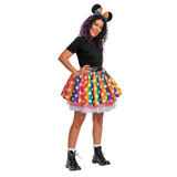 Adults Disney Minnie Mouse 25 Pride Tutu Costume Kit