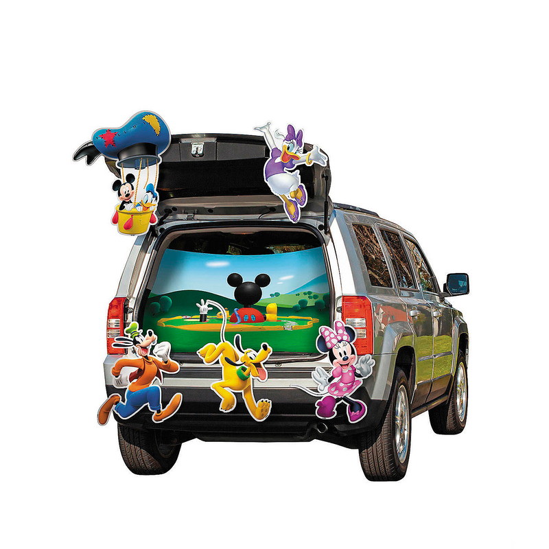 Mickey Mouse & Minnie Mouse Decorating Kit for Halloween Trunk Or Treat Events and Parties