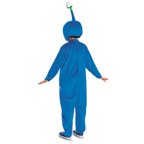 Kids Classic Pikmin Blue Pikmin Jumpsuit Costume
