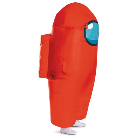 Adults Inflatable Among Us Red Imposter Costume