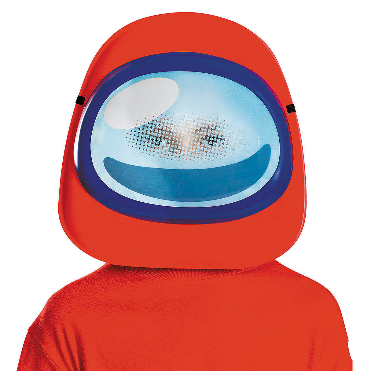 Authentic Among Us Red Imposter Mask for Halloween Parties Comic Con and Gaming Events