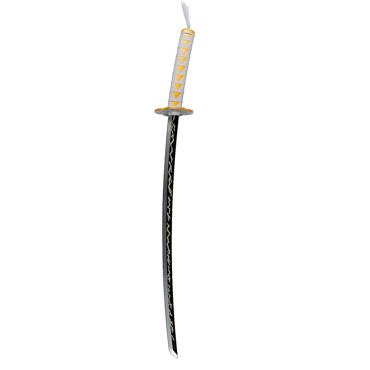 26 Inch Kids Demon Slayer Zenitsu Agatsuma Sword Costume Accessory for Anime Cosplay and Dress Up Fun