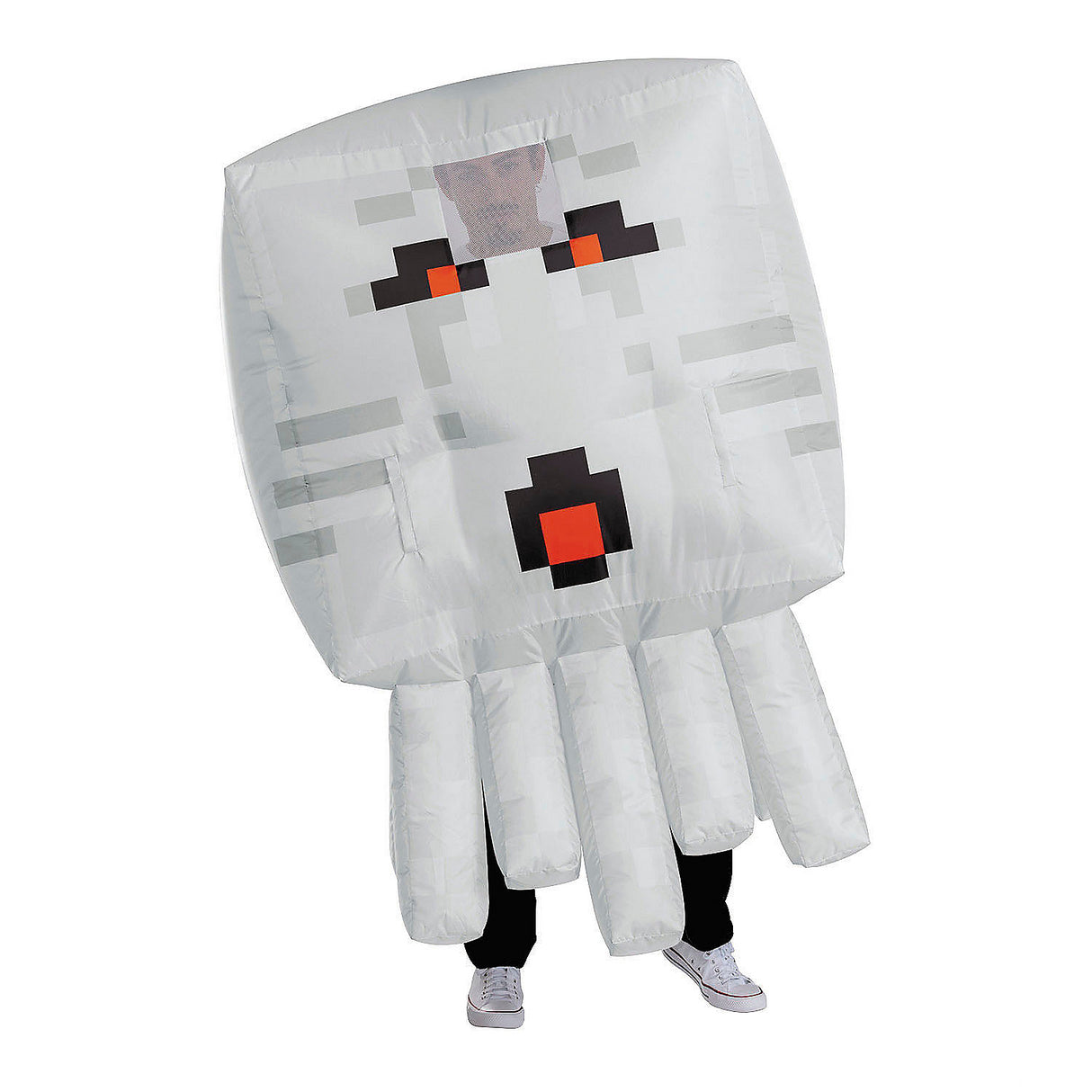 Inflatable Minecraft Ghast Costume for Halloween Parties and Trick-or-Treat Events