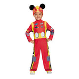 Toddler Classic Roadster Racer Mickey Costume for Halloween Family Fun and Dress Up Adventures