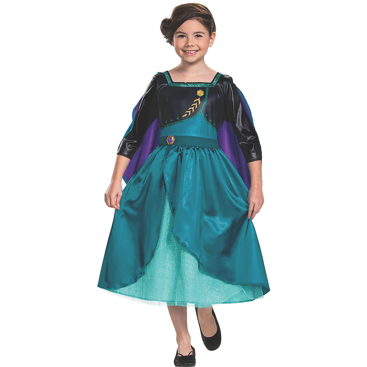 Disney Frozen II Anna S.E.A Classic Costume for Kids Birthday Parties and Themed Events