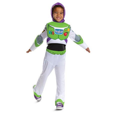 Kids Classic Disney Pixar Toy Story 5 Buzz Lightyear Jumpsuit Costume
