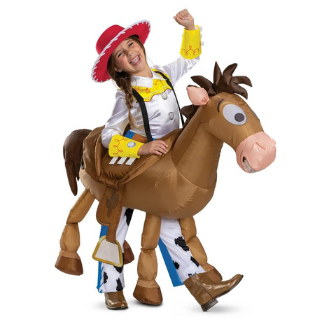 Kids Inflatable Disney Pixar Toy Story Bullseye Ride-On Costume