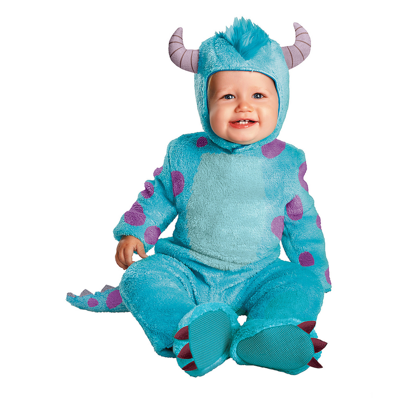 Adorable Baby Classic Monsters University Sulley Costume for Halloween Family Parties and Dress Up Fun