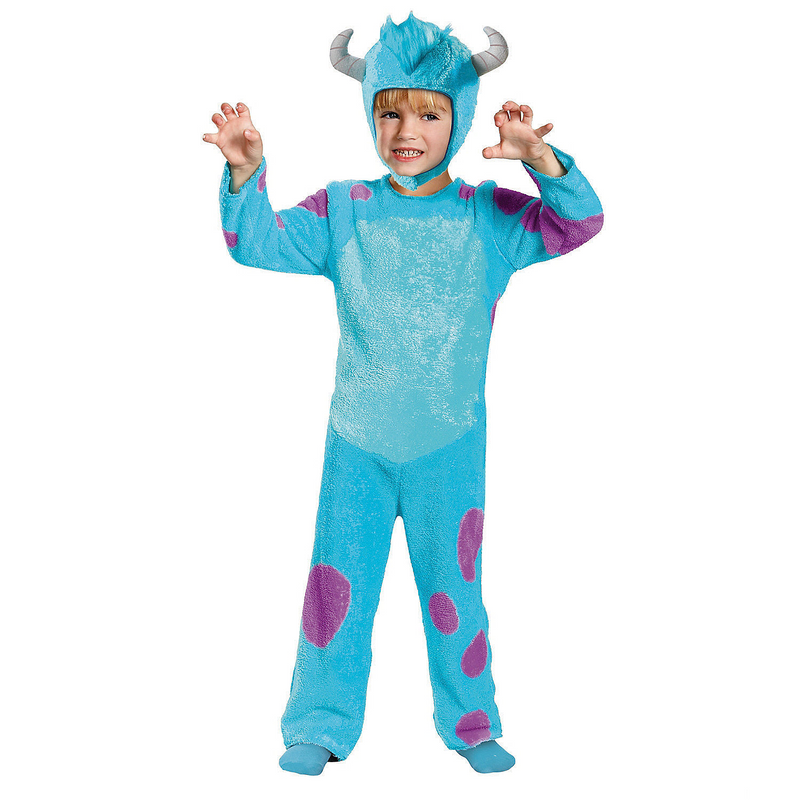 Adorable Toddler Boy Monsters University Sully Costume for Trick or Treating Halloween and Themed Parties