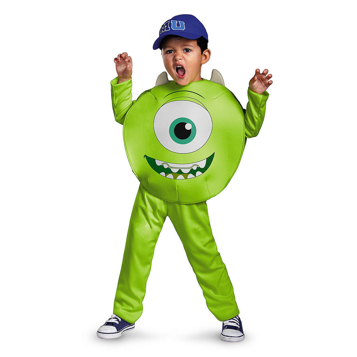 Adorable Toddler Classic Monsters University Mike Costume for Halloween Parties Dress-Up and Fun Events