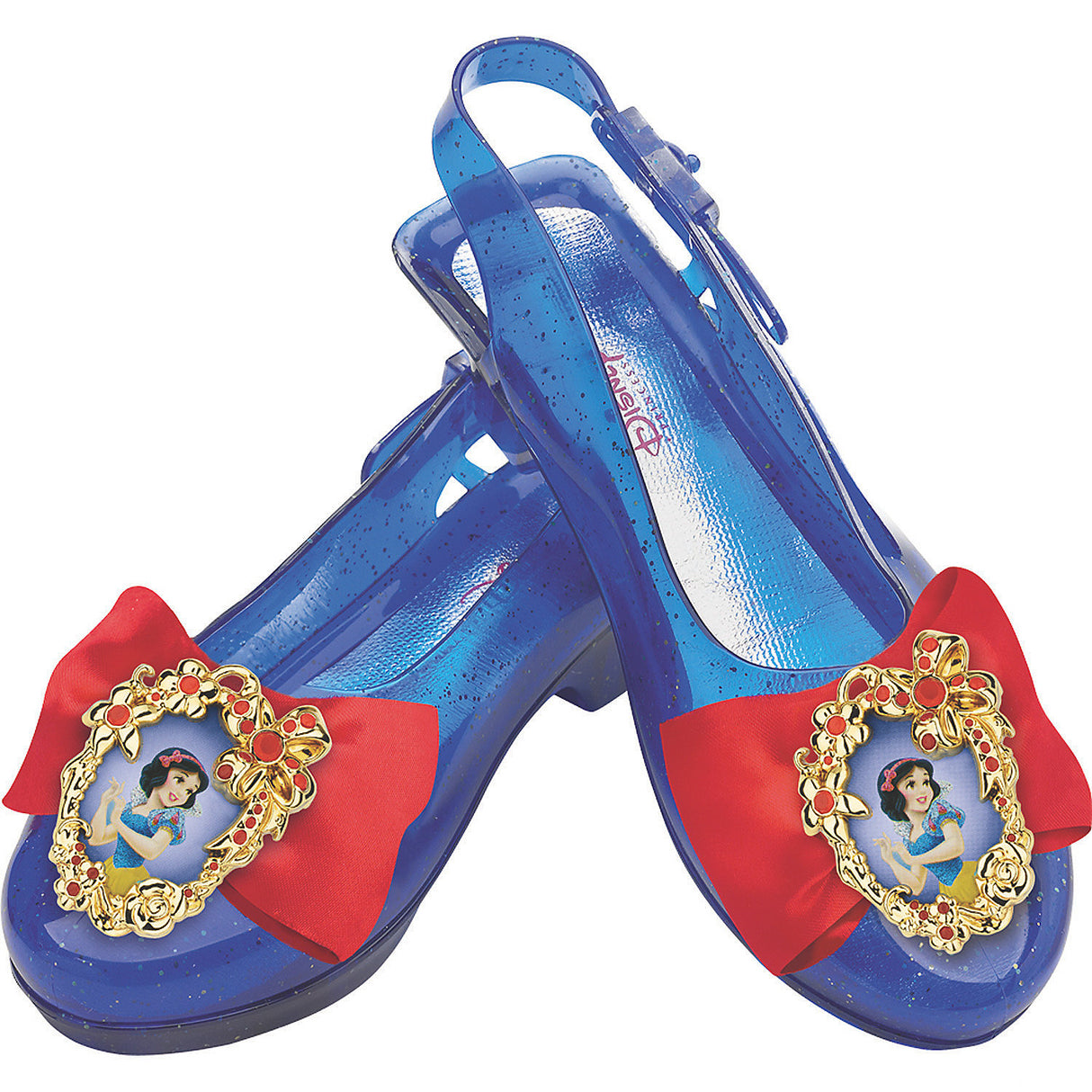 Charming Snow White Sparkle Child Shoes for Disney Dress Up and Themed Parties