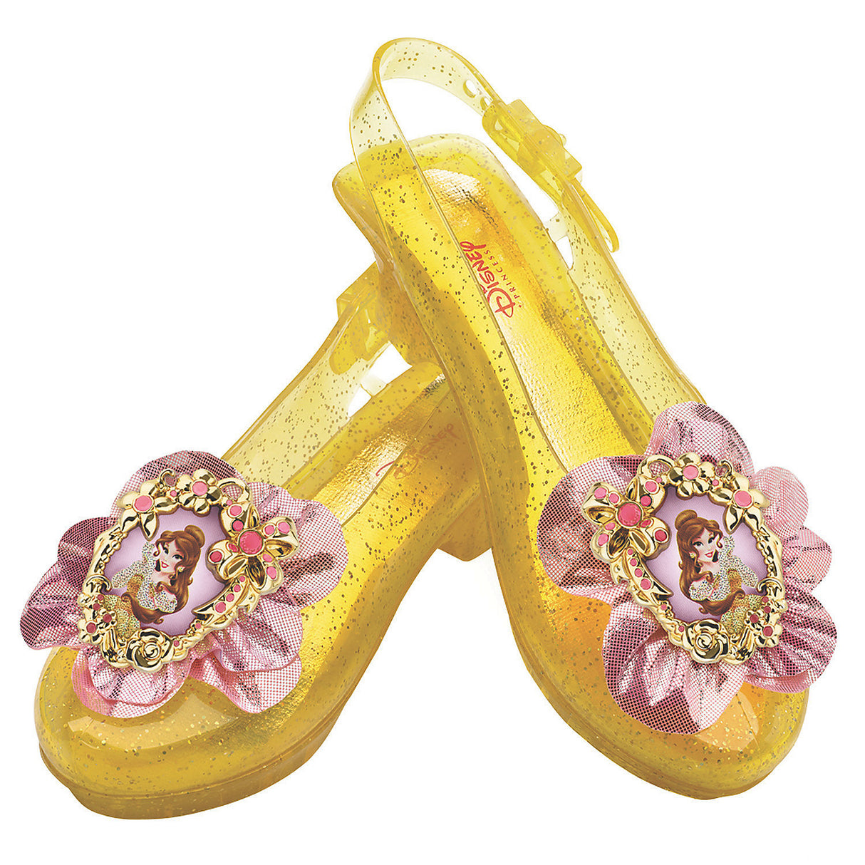 Sparkling Belle Child Shoes for Disney Princess Costume Parties and Dress-Up Events