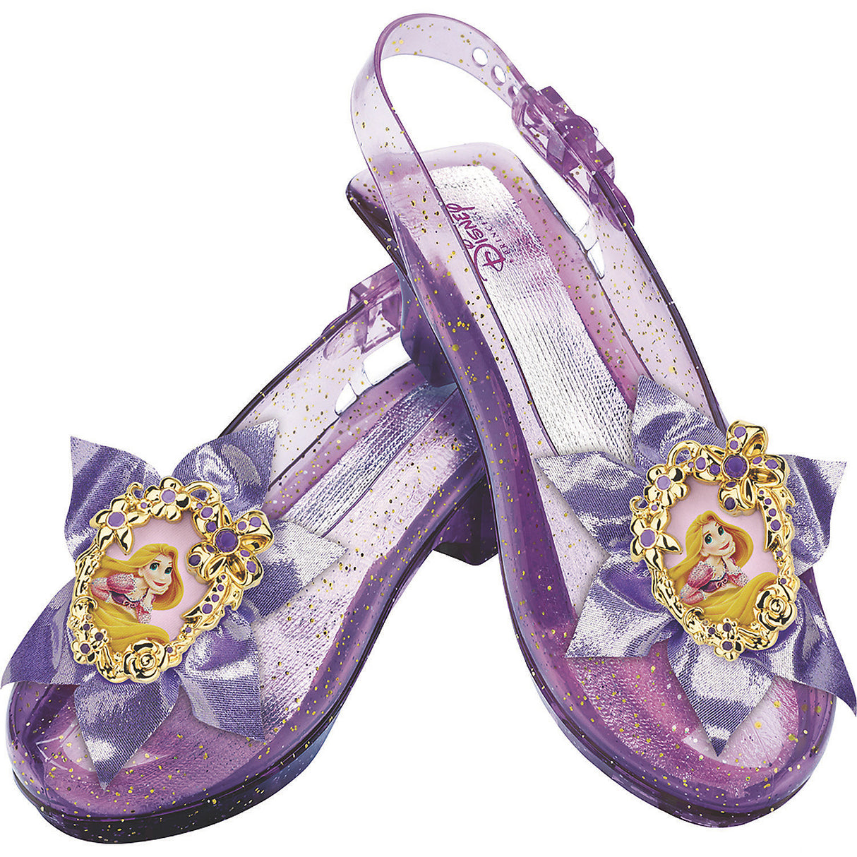 Charming Rapunzel Sparkle Child Shoes for Disney Princess Costumes and Dress-Up Events