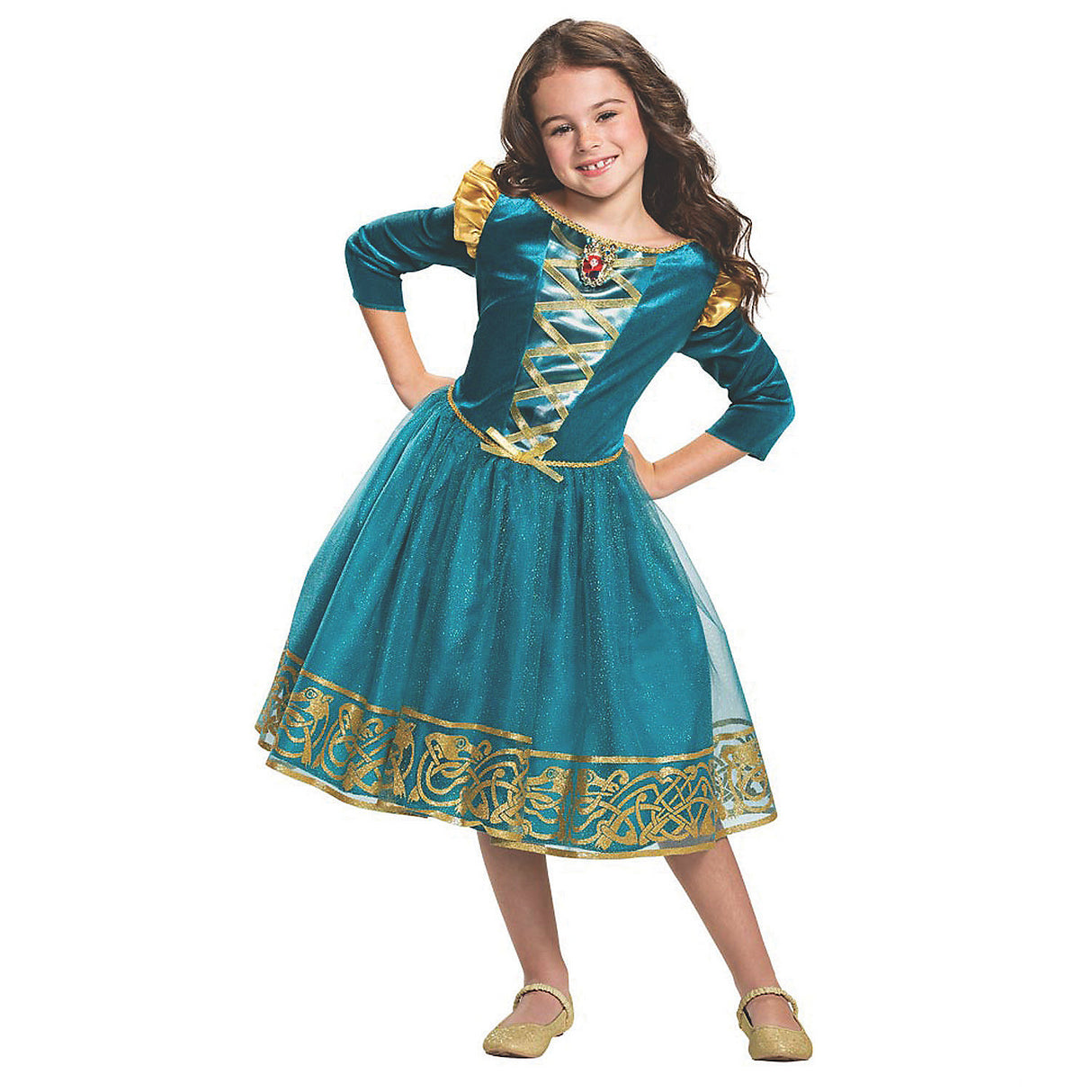 Classic Merida Costume for Kids Halloween Parties and Disney Themed Celebrations