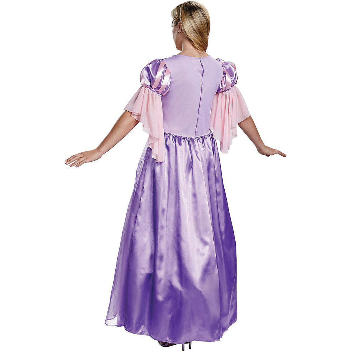 Disney Rapunzel Deluxe Adult Costume for Halloween Parties and Fantasy Dress Up Events