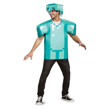 Adults Classic Minecraft Armor Costume