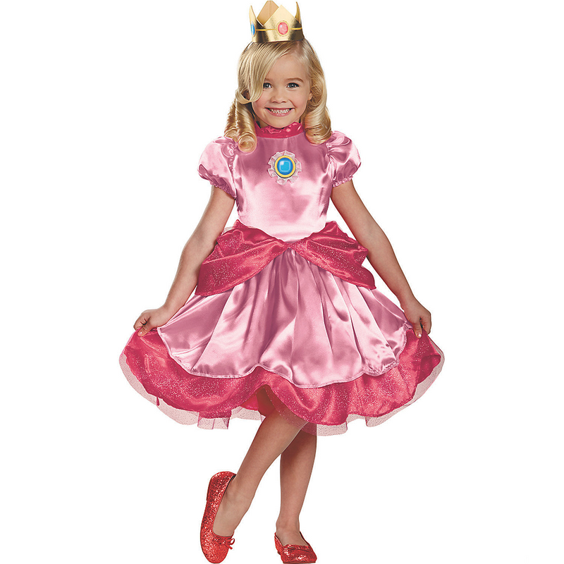 Princess Peach Toddler Costume