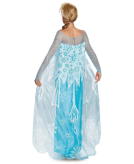 Adults Prestige Disney Frozen Elsa Dress Costume