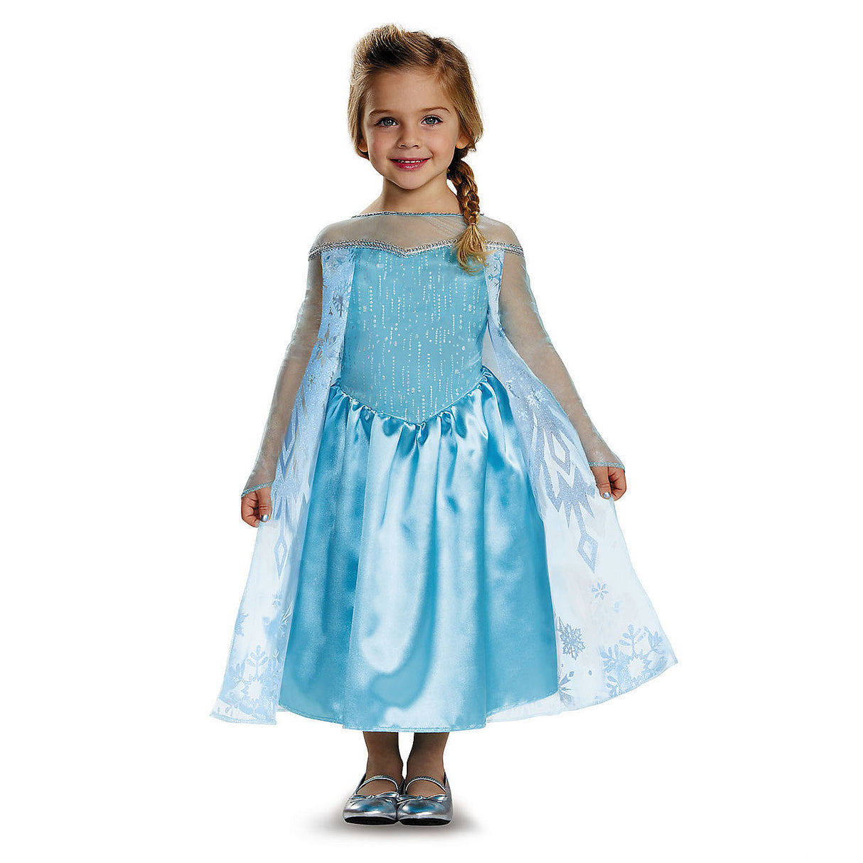 Toddler Frozen Elsa Dress Costume for Halloween Parties Themed Events and Dress-Up Fun