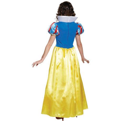 Disney Snow White Deluxe Adult Costume for Halloween Parties Themed Events and Dress Up