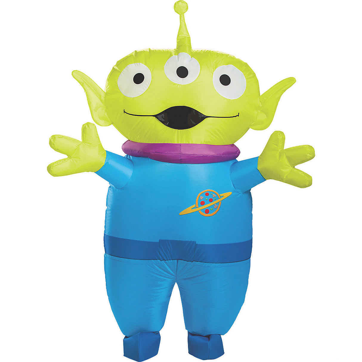 Funny Men's Alien Inflatable Costume for Halloween Parties Dress Ups and Theme Celebrations