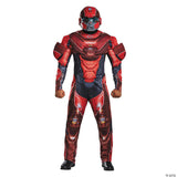 Men's Halo Red Spartan Costume