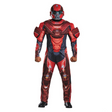 Men's Halo Red Spartan Costume