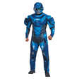 Men's Blue Spartan Costume