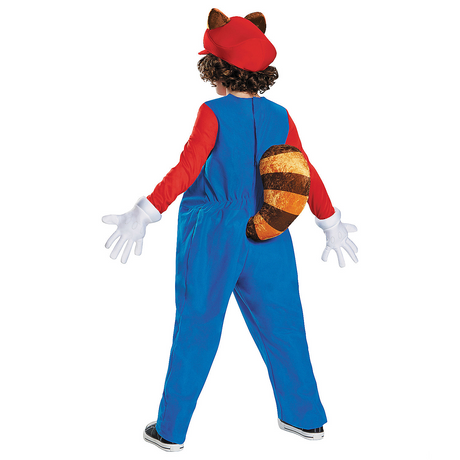 Kids Deluxe Mario Bros Raccoon Costume