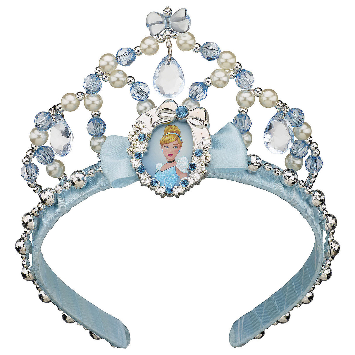 Kids Cinderella Tiara Costume Accessory for Dress Up Parties Themed Events and Everyday Play