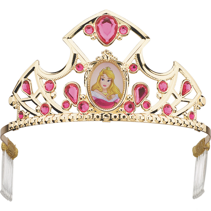 Deluxe Aurora Child Tiara for Disney Princess Costume Parties and Themed Celebrations