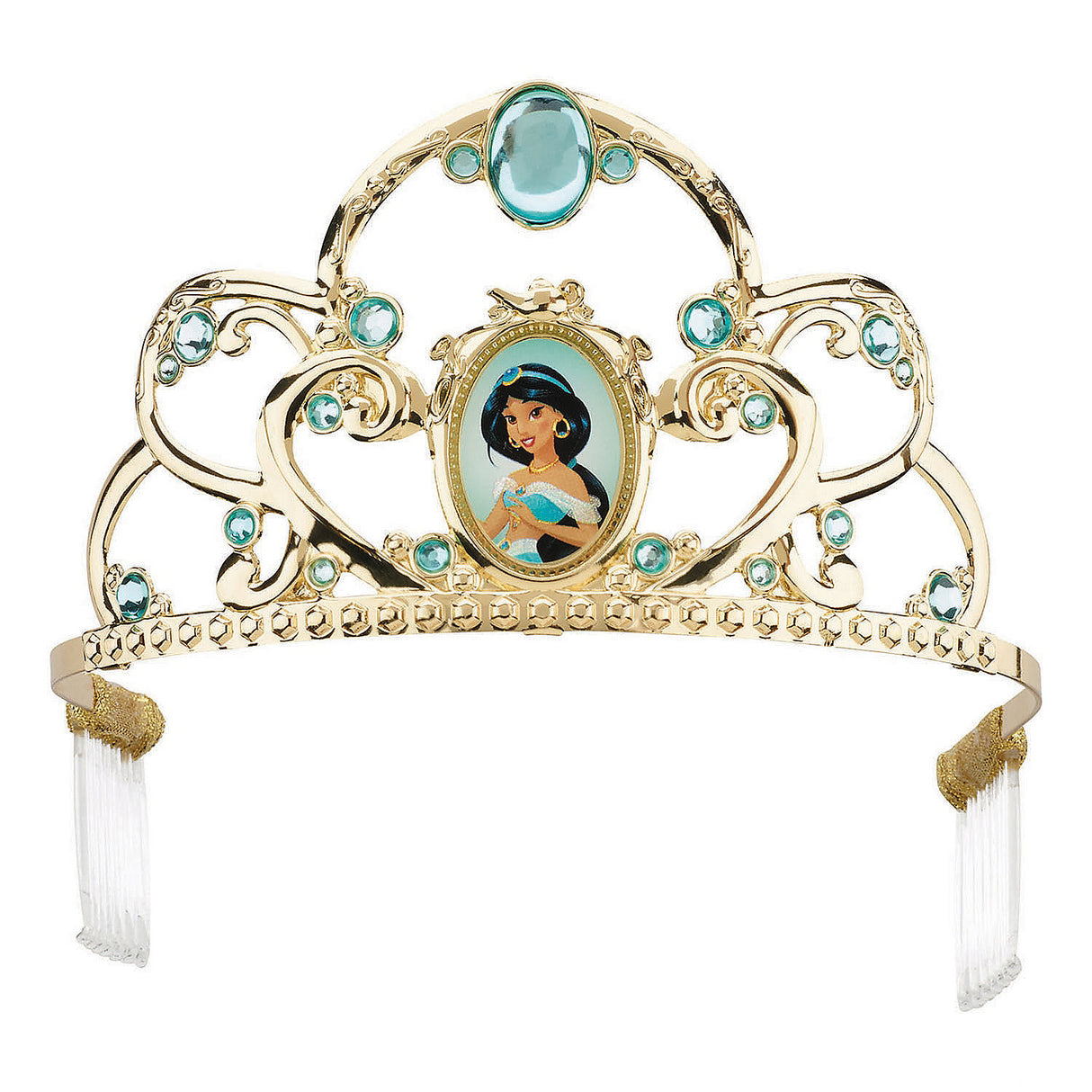 Deluxe Jasmine Tiara for Kids Dress Up Parties and Magical Fairy Tale Adventures