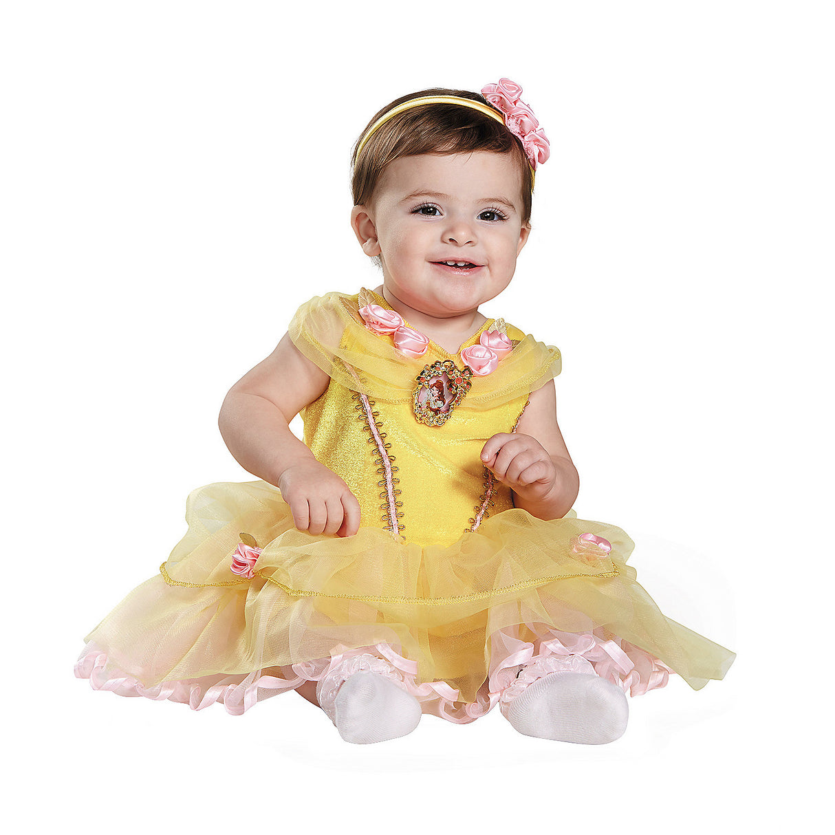 Enchanting Baby Belle Costume for Magical Playtime Adventures and Halloween Fun